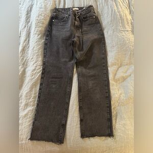 Zara dark gray denim, size 2
